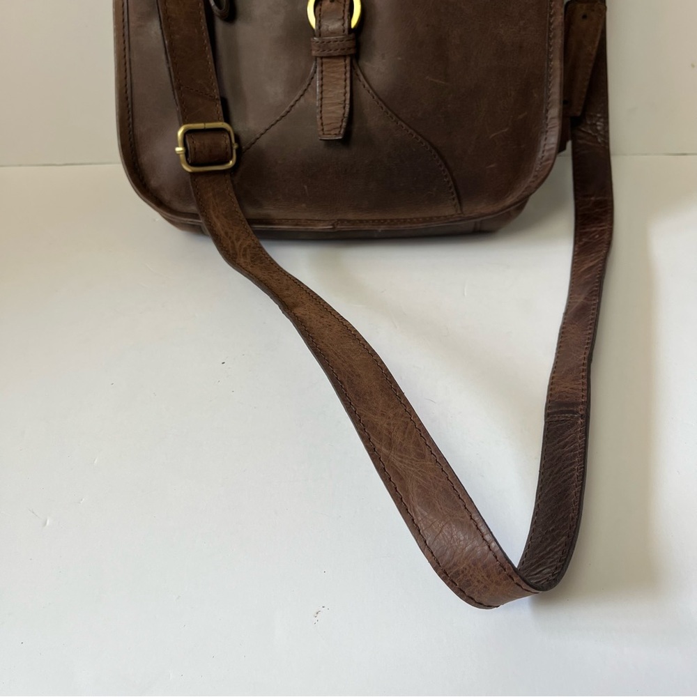 Diba True‎ Dark Brown Leather Crossbody Bag - Picture 4 of 7